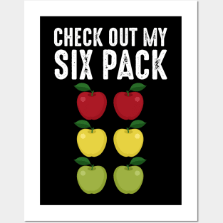 Check Out My Six Pack Apple Lover Posters and Art